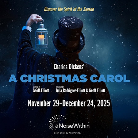a christmas carol promotional flyer