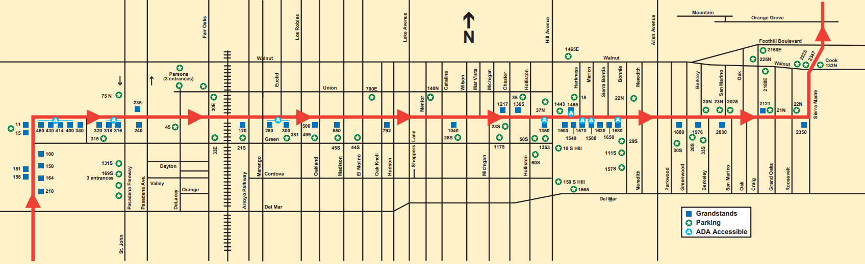 Rose Parade 2027 Parade Route & Information Visit Pasadena